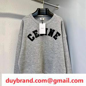 Bạn có thể mua nó ngay bây giờ và mặc nó cho đến mùa xuân! Celine Celine Áo len đơn giản Ladies Ladies Fashion