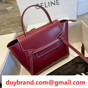 Celine Belt Túi Celine Fake Fake Túi xách Elegant Casual Một khối lượng phát triển màu sắc có thể được chọn