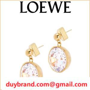 Bán bí mật! Loewe Piercing Loewe Thiết kế độc đáo thường long lanh Phụ nữ Hoa tai