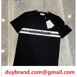 Thương hiệu phổ biến mùa xuân / mùa hè mới tay áo ngắn t -shirt moncler moncler giá rẻ