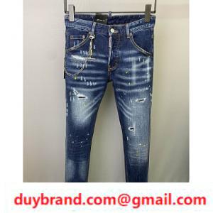 2022 Quần jean denim nam nổi t...