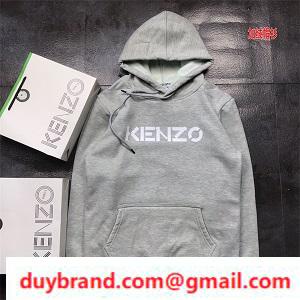 Hoodie màu xám trở lại với mũ kenzo kenzo công việc mới chất lượng cao