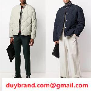 Jil Sander Jill Sander Đàn ông Xuống Áo khoác quilt Bomber Áo khoác rộng