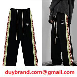 Quần ống rộng GC phong cách cổ điển ống rộng quần unisex corde