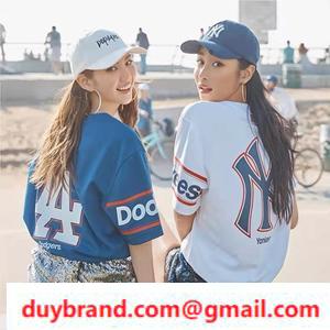 2022 Đường phố theo mùa Thương hiệu mới kỷ nguyên mới tay áo ngắn T -shirt MLB Unisex thể thao không khí thể thao