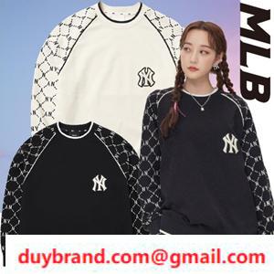 2022 Mùa xuân -vật phẩm màu MLB Monogram Sleeve Raglan Maelby Shirt