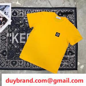 Hiệu quả thương hiệu Stone Stone Island Đảo Đảo Đảo ngắn tay áo ngắn T -Shirt Multi -Molored Develop