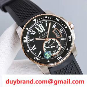 Chỉ đạo một cánh tay tinh tế cỡ nòng de cartier cartier xem hình tròn cao 42mm đồng hồ ánh sáng đêm nam
