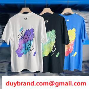 MLB MLB phổ biến đặt hàng qua thư phổ biến ngắn -sleeved t -shirt smotle slothul