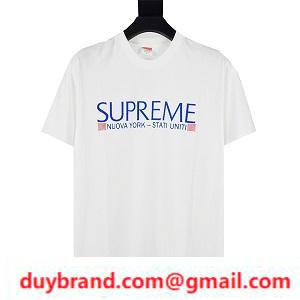 Tối cao 20FW Nuova York Tee Tee T -Shirt Mùa hè Need