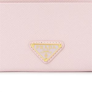 Ví tiền nữ mini PRADA siêu cấp  màu hồng Like Auth sản phẩm Hot 2022 da bò cao cấp nhập khẩu Hong Kong