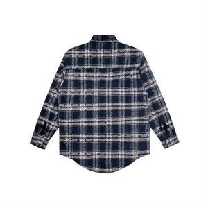 Áo sơ mi CHromehearts siêu cấp NAm 22ss kẻ sọc chéo họa tiết CHromehearts Hàng nhập khẩu chất lượng 1:1