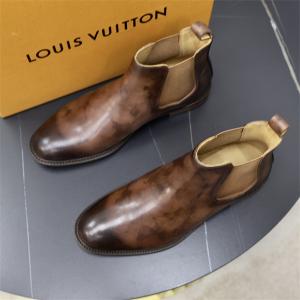 Giày Jodhpurs boots LV nam Like Auth Hàng hiệu siêu cấp chất lượng cao 2022 