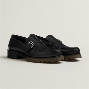 Giày lười Hermes Moccasins Ferdy Nam Like Auth nhập khẩu Hong kong chất lượng cao 