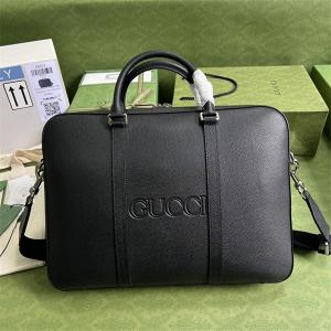 Cặp công sở Nam GUCCI rep 1:1 Màu đen thiết kế logo tinh xảo Da cao cấp nhập khẩu 2022 chất lượng cao 