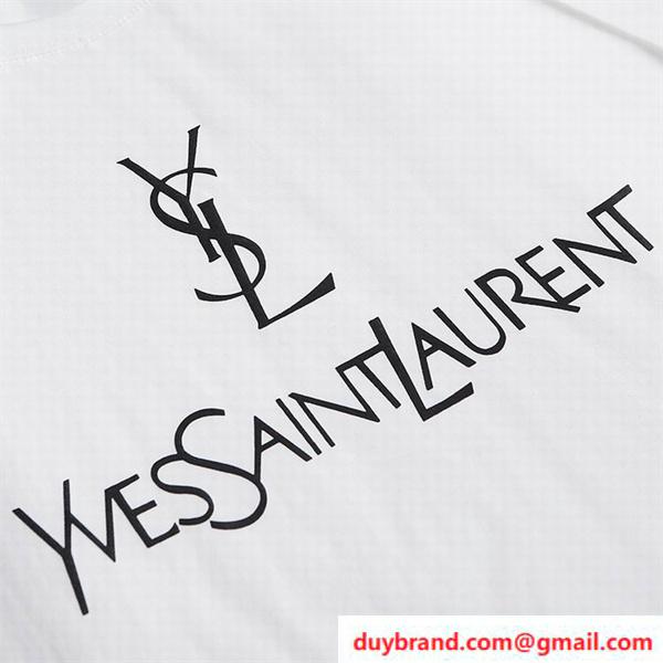YSL Saint Laurent コピー サンローラン 半袖ｔシャツ