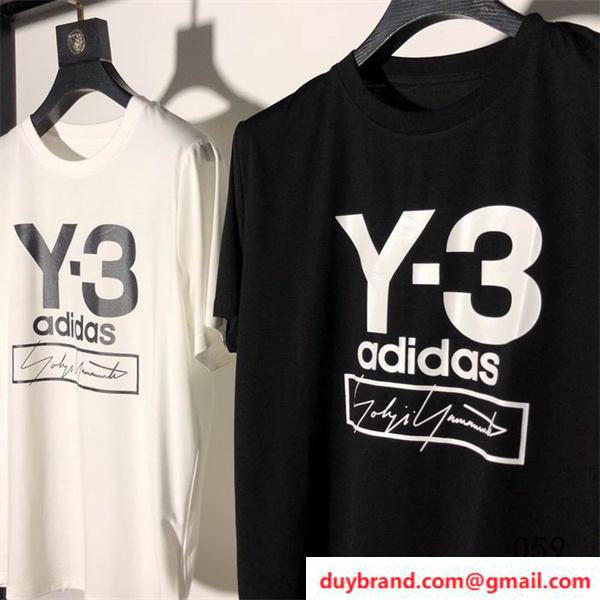 ワイ・スリー Y-3 ロゴ コピー 山本耀司 半袖ｔシャツ