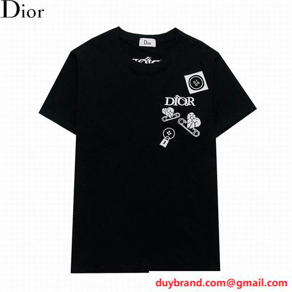 DIOR メンズ半袖ｔシャツ 激安Ｎ級品 ディオールロゴ 人気偽物 通販