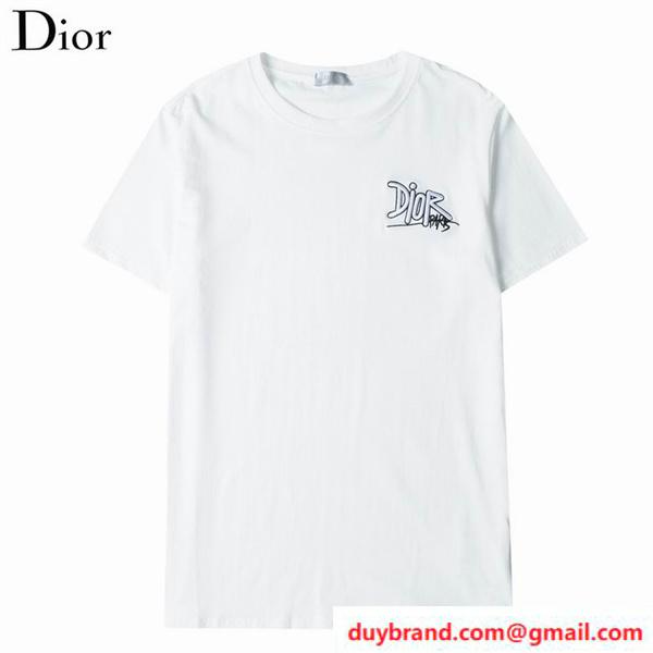 DIOR メンズ半袖ｔシャツ 人気ブランドロゴ ディオール 人気偽物 通販