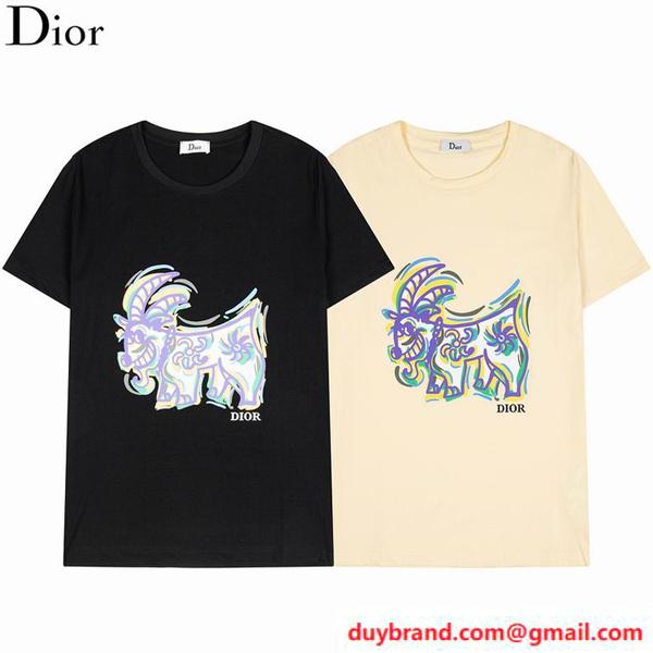 DIOR メンズ半袖ｔシャツ 人気ブランドロゴ ディオール 人気偽物 通販