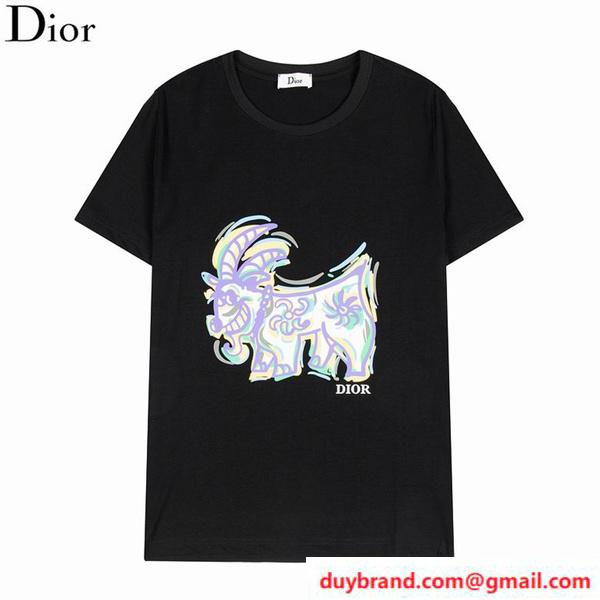 DIOR メンズ半袖ｔシャツ 人気ブランドロゴ ディオール 人気偽物 通販