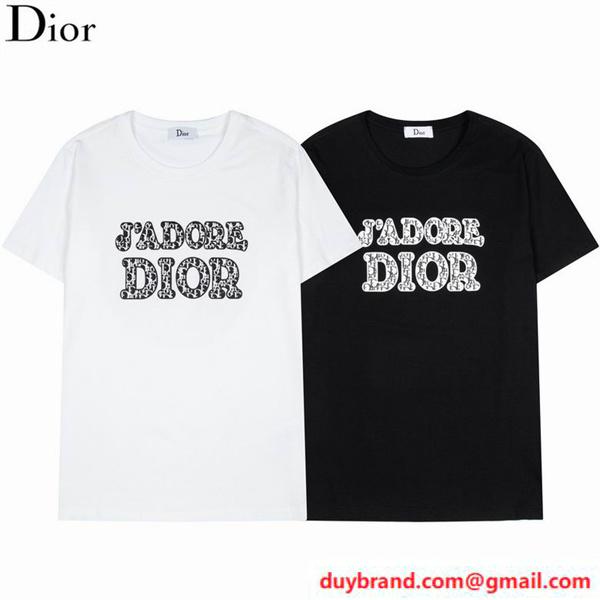 ディオール ｔシャツ ブランドロゴ DIOR メンズ半袖 品質保証 スーパーコピー