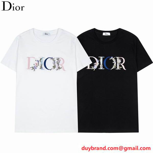 DIOR メンズ半袖ｔシャツ 人気ブランドロゴ ディオール 人気偽物 通販