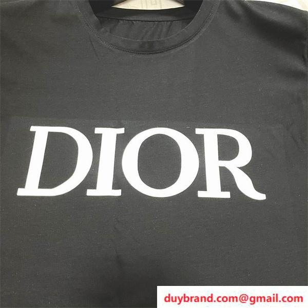 ディオール ｔシャツ ブランドロゴ DIOR メンズ半袖 品質保証 スーパーコピー