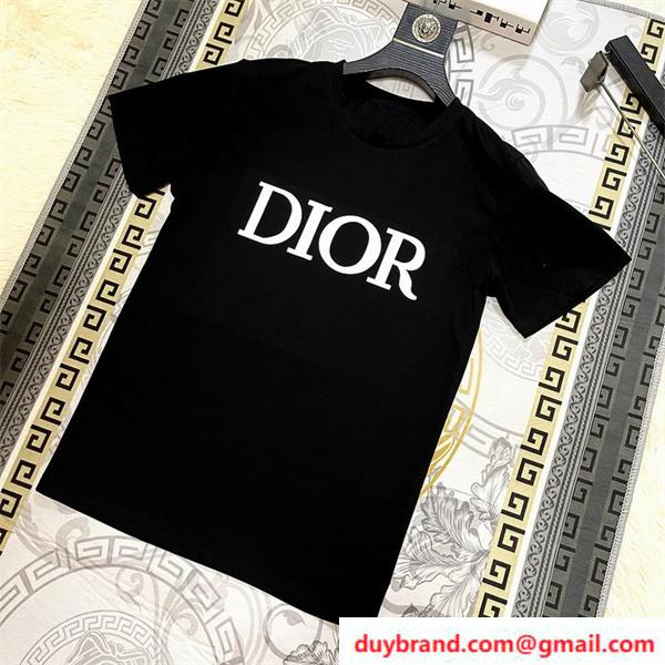 ディオール ｔシャツ ブランドロゴ DIOR メンズ半袖 品質保証 スーパーコピー