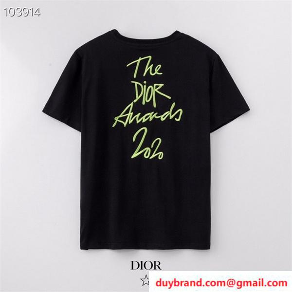 ディオール ｔシャツ ブランドロゴ DIOR メンズ半袖 品質保証 スーパーコピー