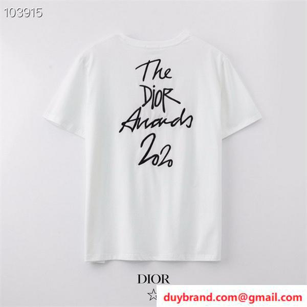 ディオール ｔシャツ ブランドロゴ DIOR メンズ半袖 品質保証 スーパーコピー