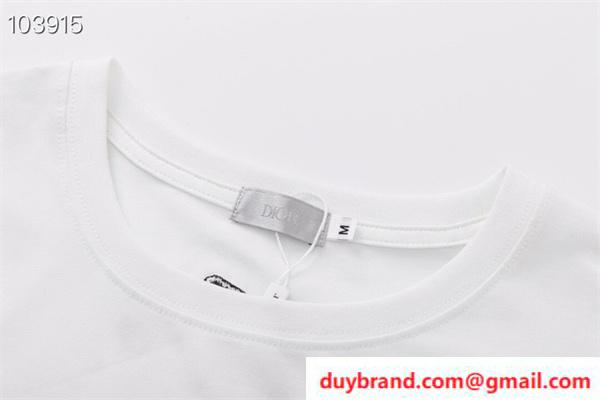 ディオール ｔシャツ ブランドロゴ DIOR メンズ半袖 品質保証 スーパーコピー