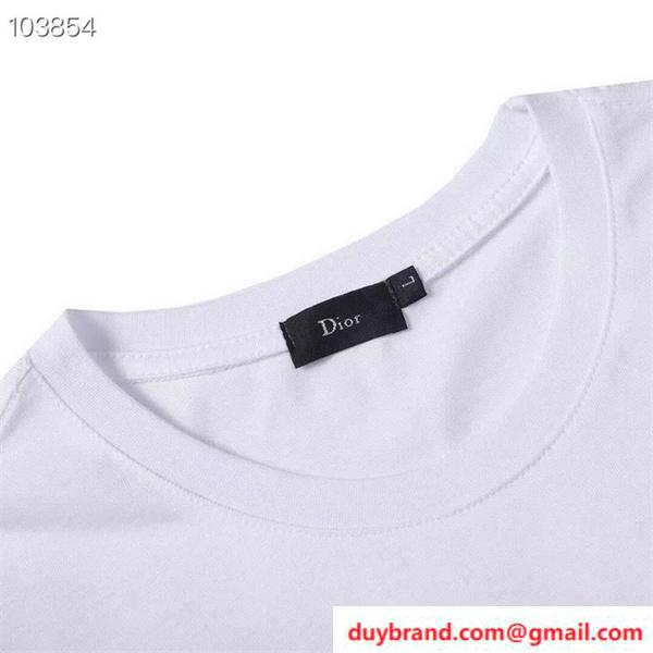DIOR メンズ半袖ｔシャツ 人気ブランドロゴ ディオール 人気偽物 通販