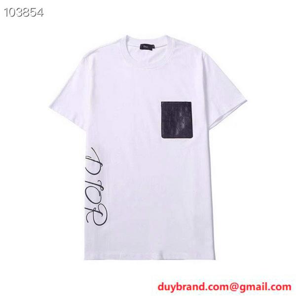 DIOR メンズ半袖ｔシャツ 人気ブランドロゴ ディオール 人気偽物 通販