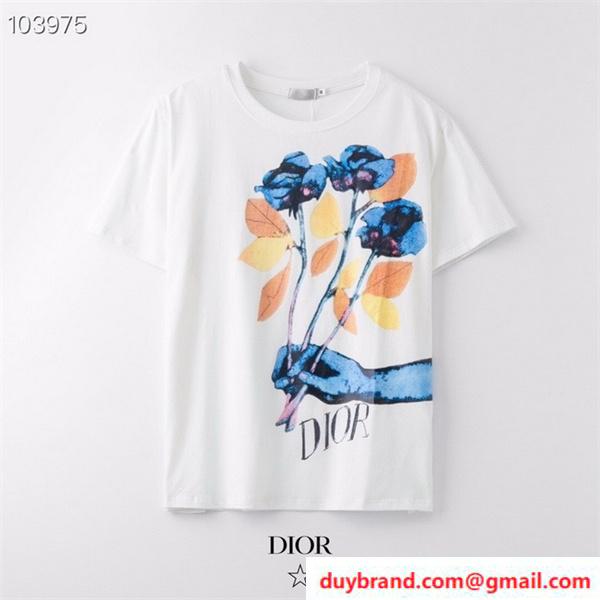 ディオール ｔシャツ ブランドロゴ DIOR メンズ半袖 品質保証 スーパーコピー