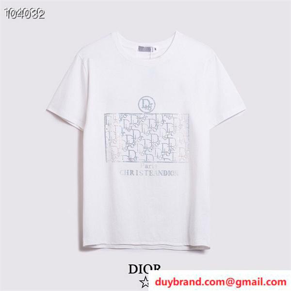ディオール ｔシャツ ブランドロゴ DIOR メンズ半袖 品質保証 スーパーコピー