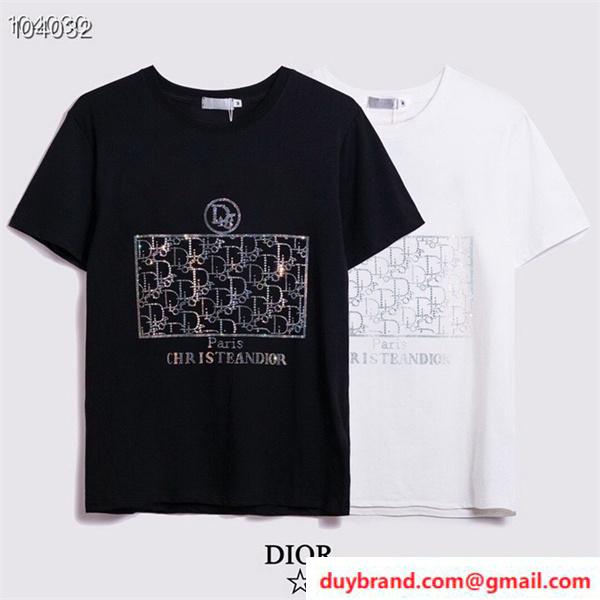 ディオール ｔシャツ ブランドロゴ DIOR メンズ半袖 品質保証 スーパーコピー