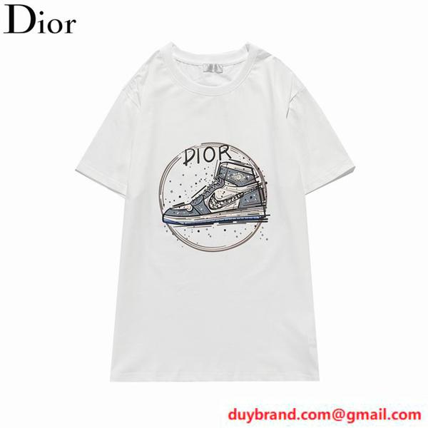 DIOR メンズ半袖ｔシャツ 人気ブランドロゴ ディオール 人気偽物 通販
