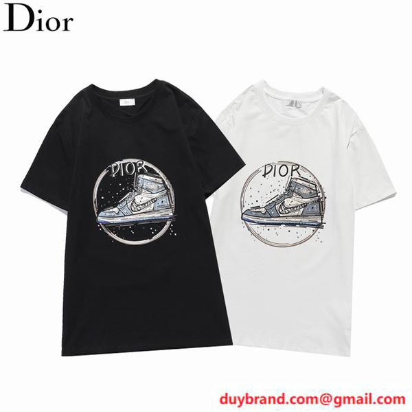 DIOR メンズ半袖ｔシャツ 人気ブランドロゴ ディオール 人気偽物 通販