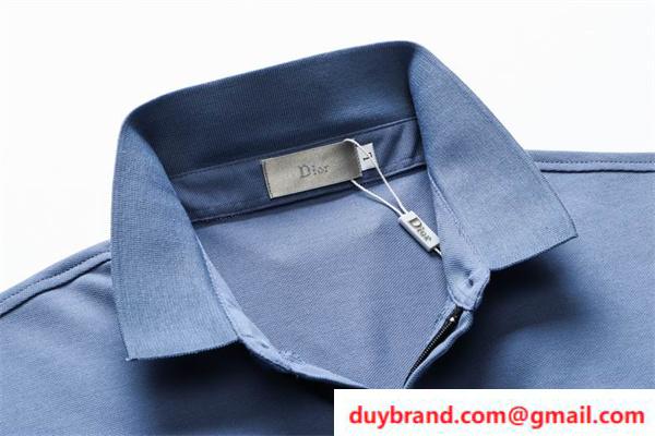 ディオール ポロシャツ ブランドロゴ DIOR メンズ半袖 品質保証 スーパーコピー