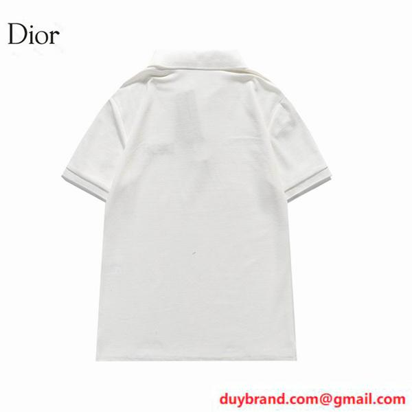 DIOR メンズ 半袖ポロシャツ 人気ブランドロゴ ディオール 人気偽物 通販