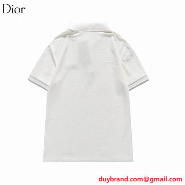 ディオール ポロシャツ ブランドロゴ DIOR メンズ半袖 品質保証 スーパーコピー