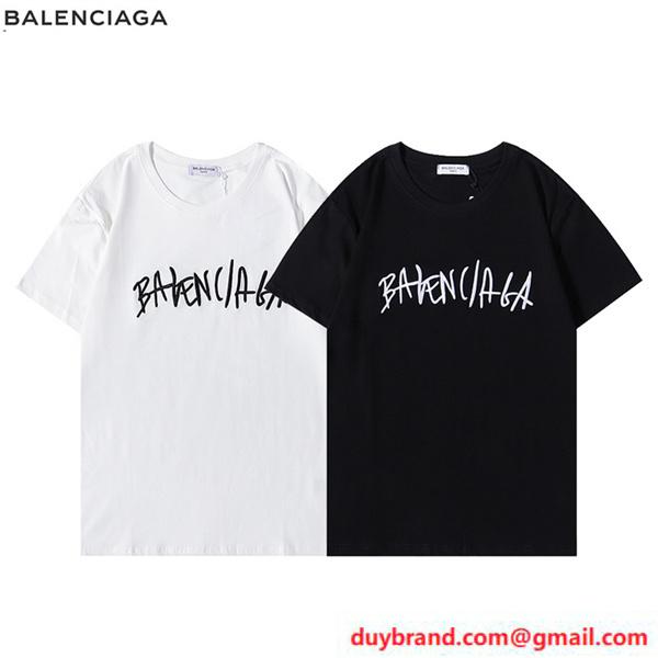 バレンシアガ 2021人気 メンズ半袖ｔシャツ 偽物