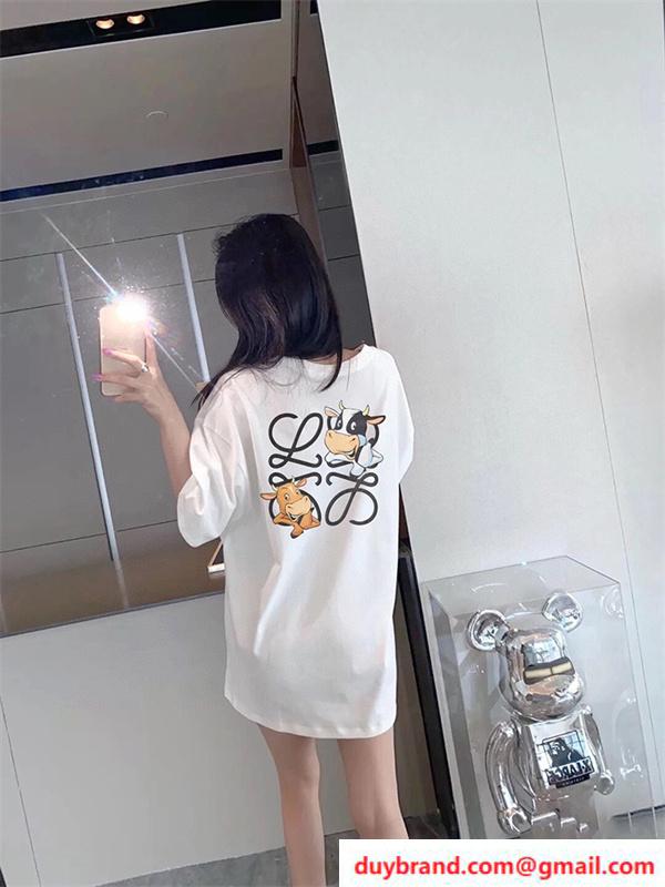 Loewe ロエベ 半袖ｔシャツ 2021人気  偽物