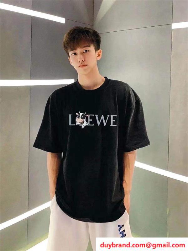 Loewe ロエベ 半袖ｔシャツ 2021人気  偽物