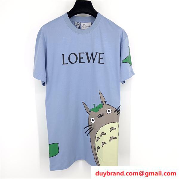 Loewe ロエベ 半袖ｔシャツ 2021人気  偽物
