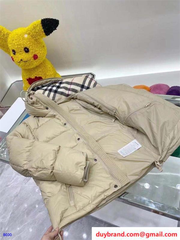バーバリー偽物 ダウンジャケット