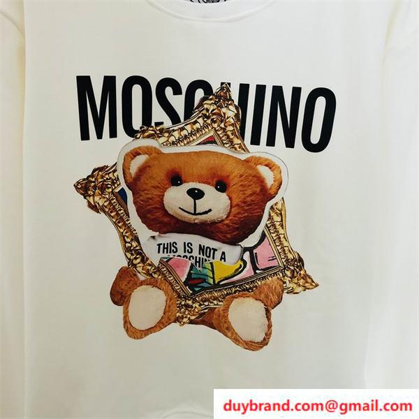 MOSCHINO コピー プルオーバーパーカー