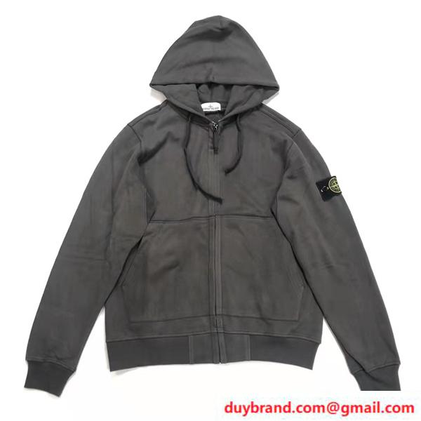 STONE ISLAND偽物 ジップパーカー