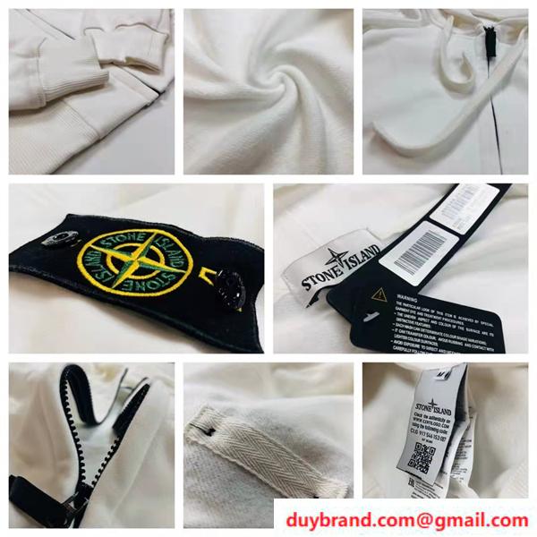 STONE ISLAND偽物 ジップパーカー